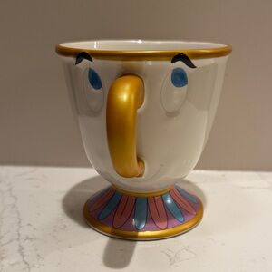Disney Chip Mug with Gold and Blue Accents